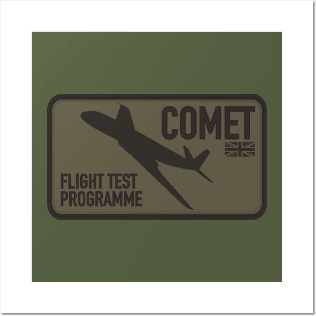 de Havilland Comet Patch Wall Art by TCP